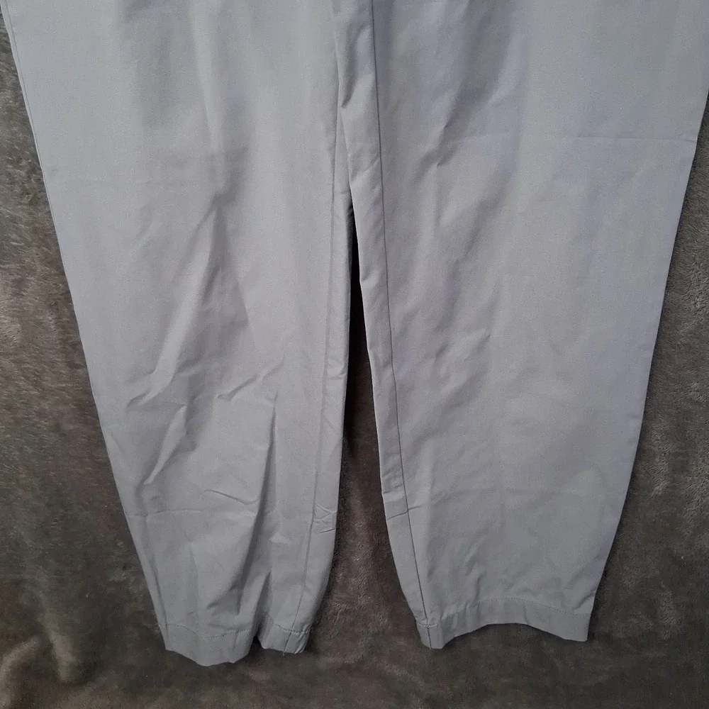 New Banana Republic Motion Tech Hybrid Pants Men Size 32x29 Gray Woven Tapered